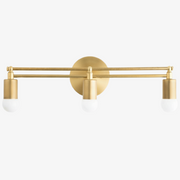 Mobilux Line Modern Vanity Light - Bathroom Wall Fixture in Art Deco Style
